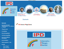Tablet Screenshot of intensiv-pflege-dienst.de